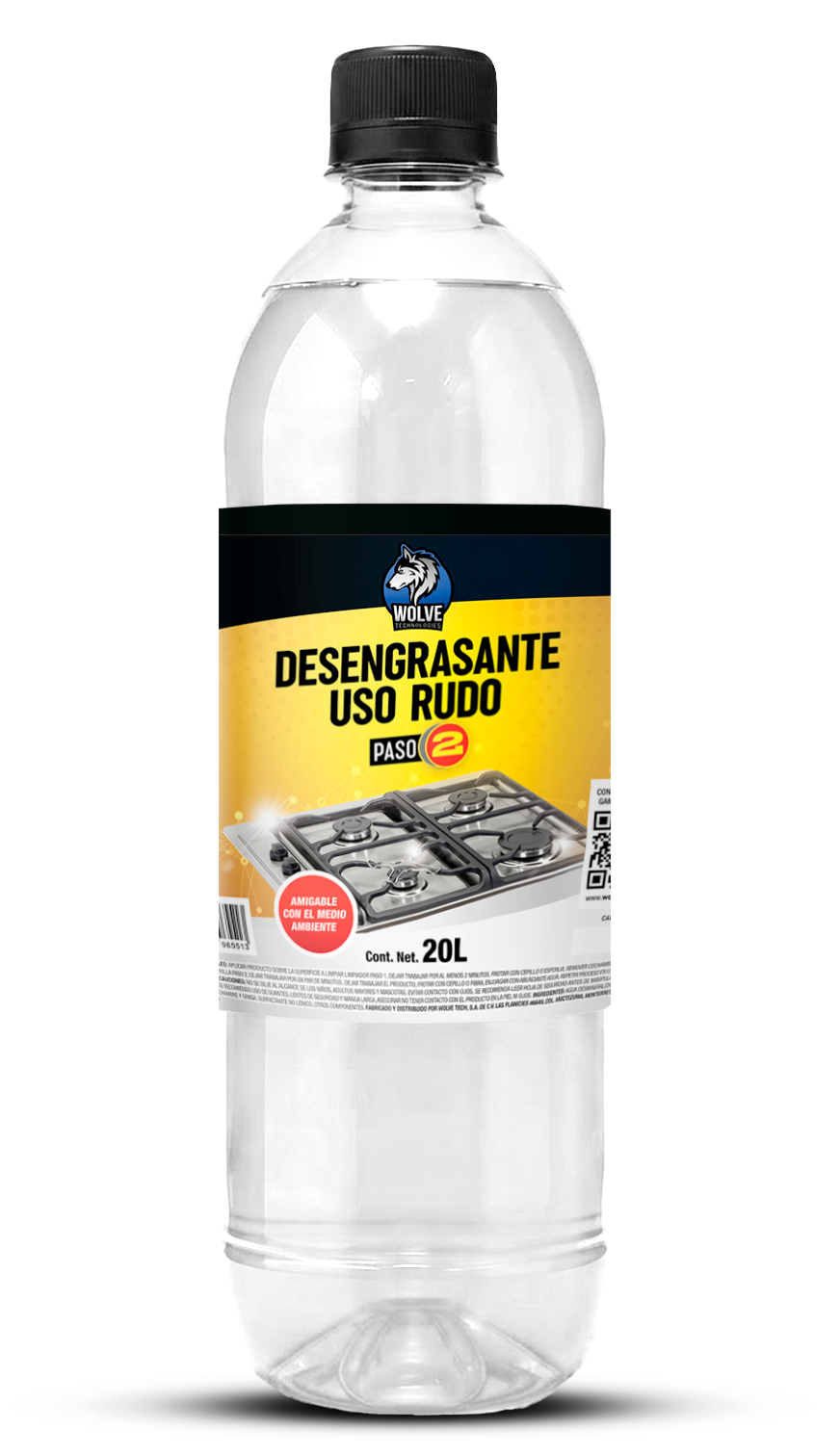 DESENGRASANTE USO RUDO PASO 2